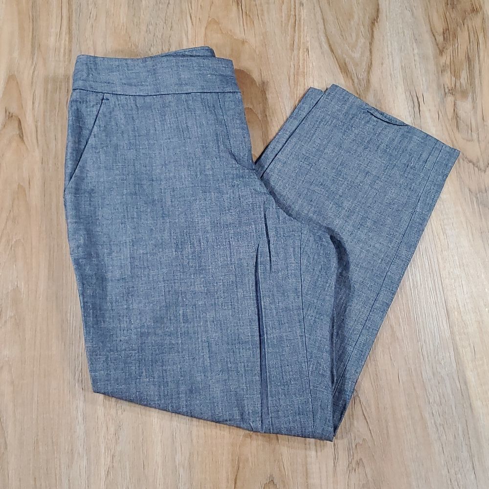 🔺️Express Blue Editor Capri Pants Size 2/26